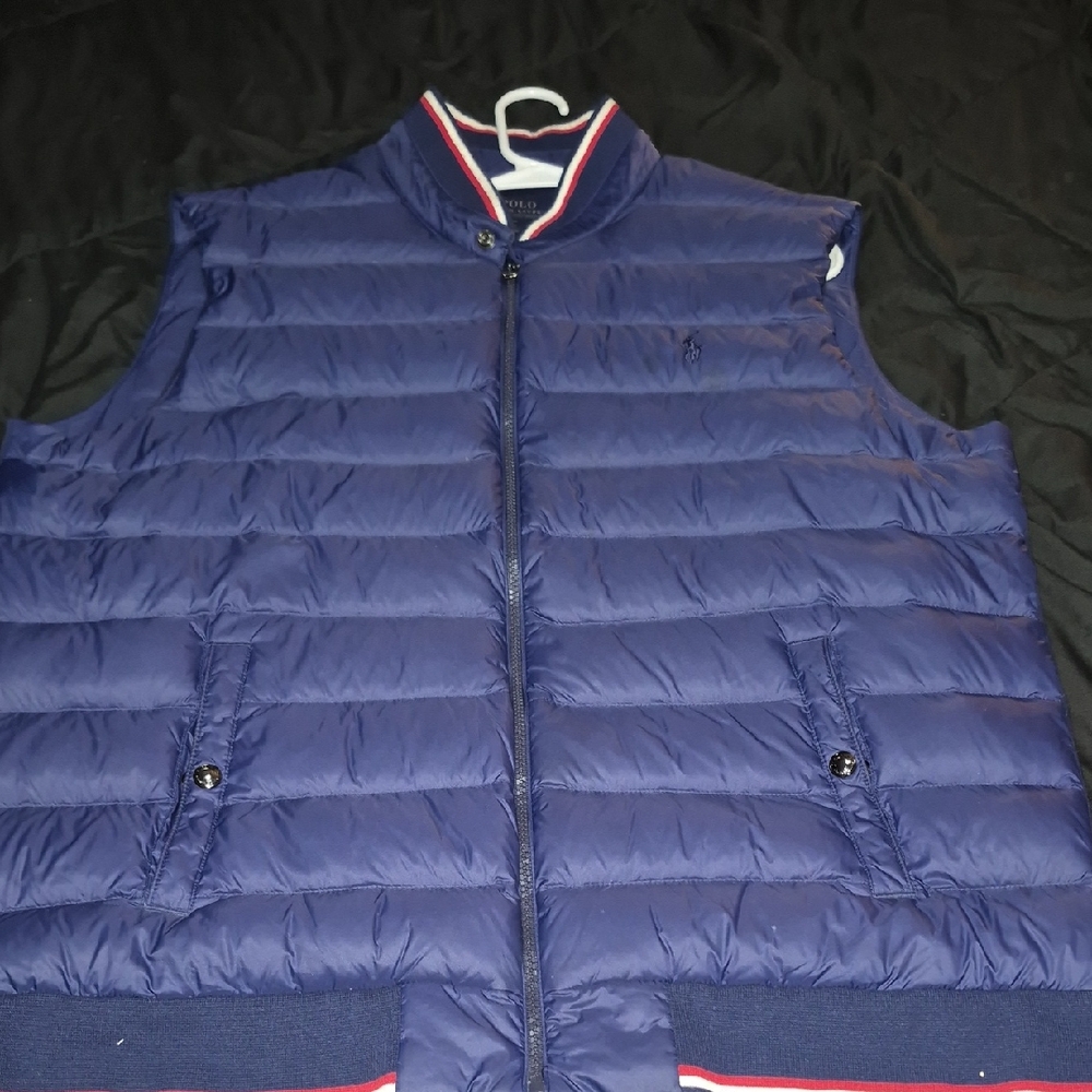 Polo by Ralph Lauren Blue Puffer Vest